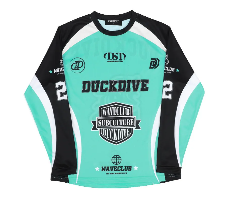 DUCKDIVE  |【 DUCKDIVE 】OFF ROAD MESH LONG SLEEVE MINT unisex