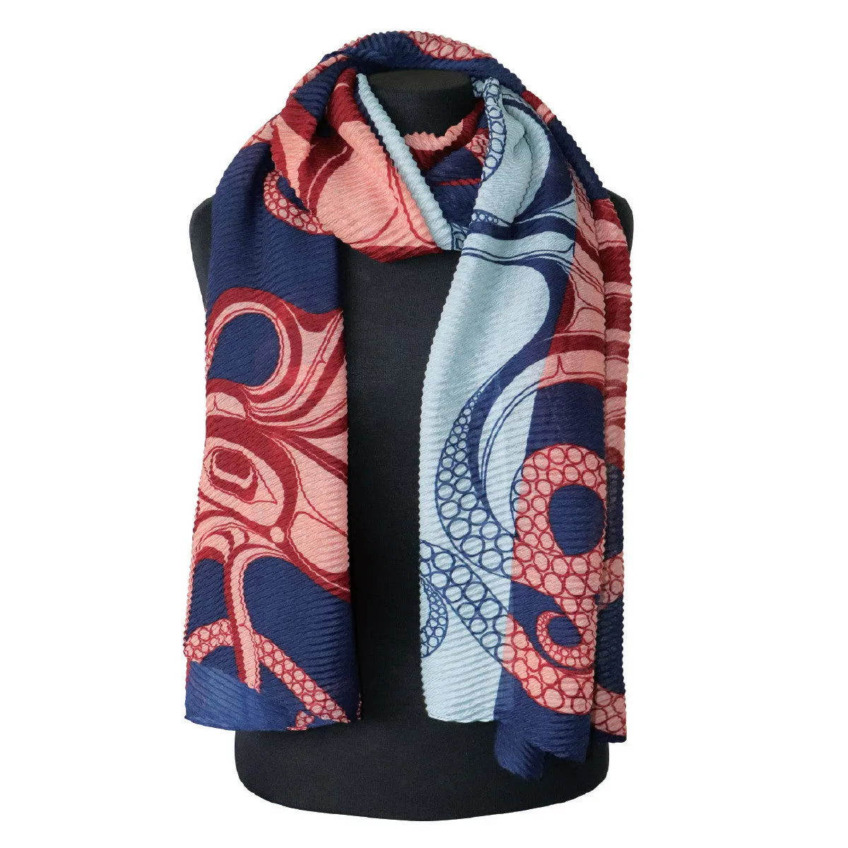 Eco Scarf | Octopus (Nuu) by Ernest Swanson