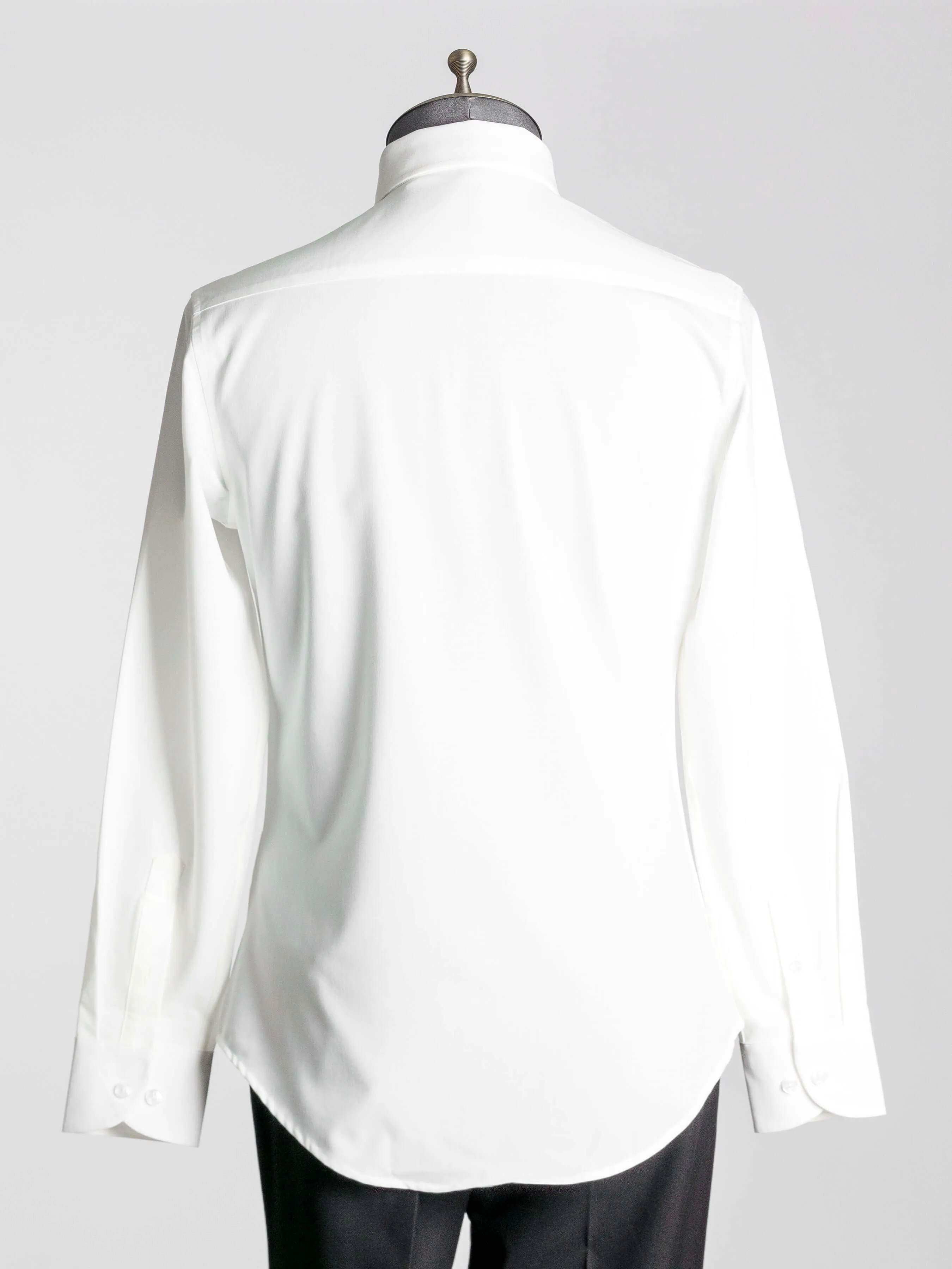 Elio Formal Shirt - White Button-Down Collar