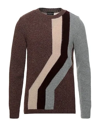 EMPORIO ARMANI  |Pullovers Long Sleeves Sweaters