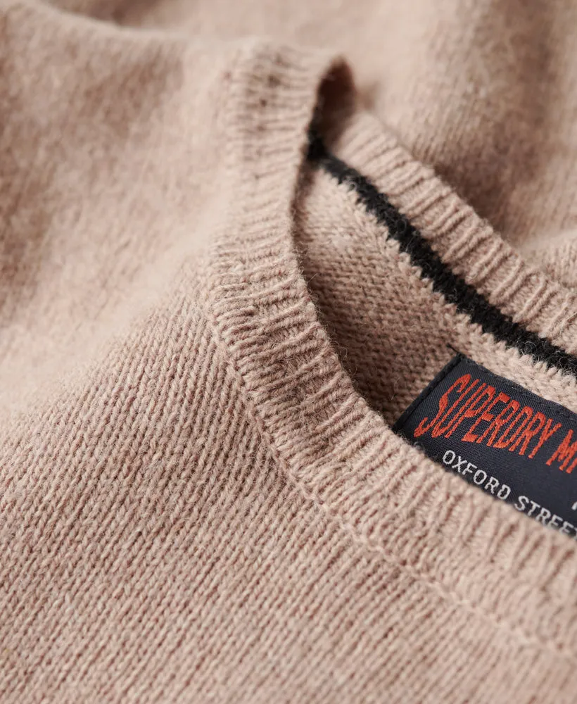 Essential Crew Jumper | Birch Brown Marle