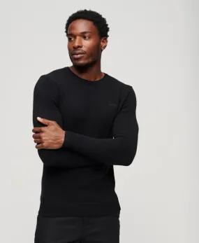 Essential Crew Jumper | Black