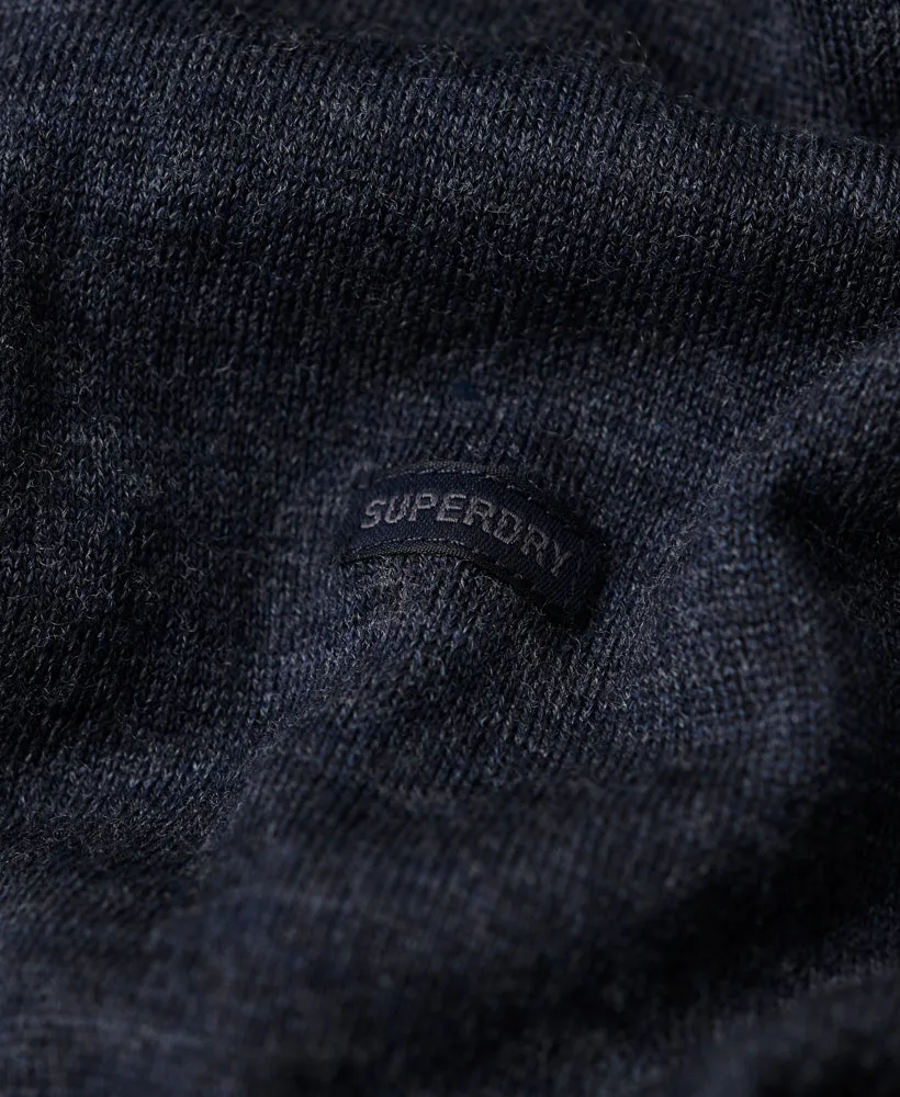 Essential Crew Jumper | Carbon Navy Marle