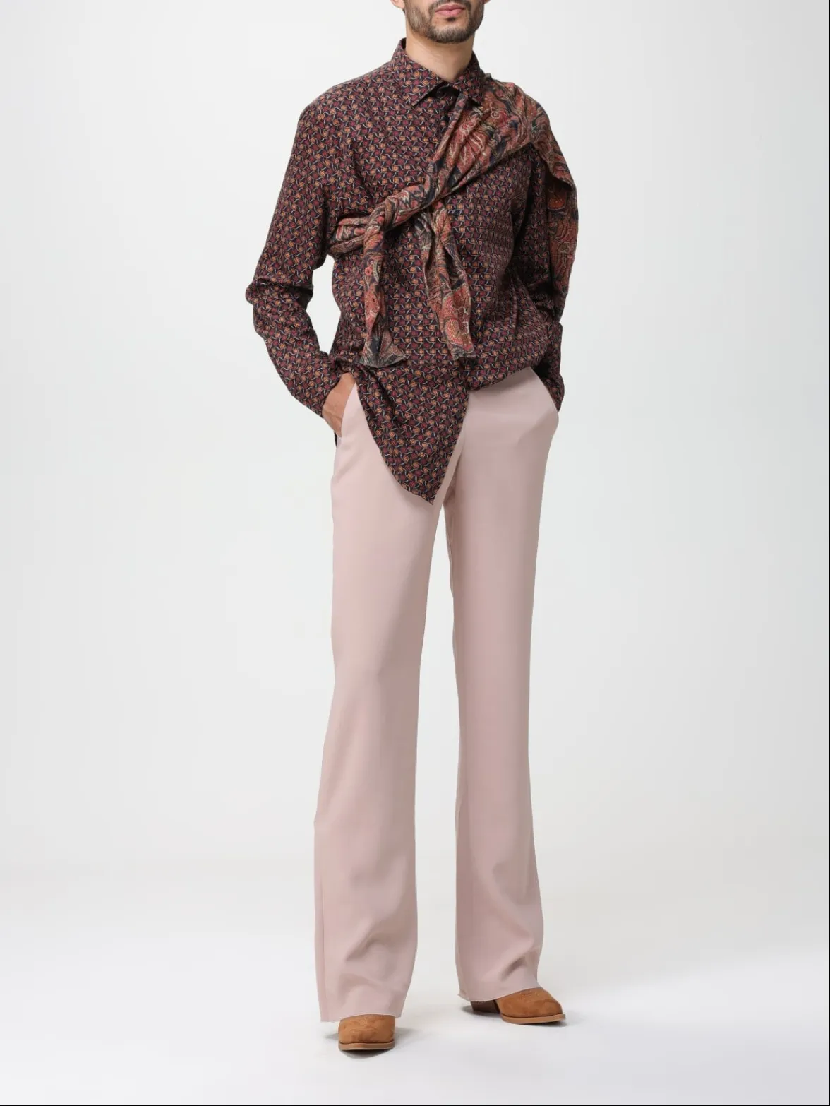 ETRO  |Long Sleeves Luxury Shirts