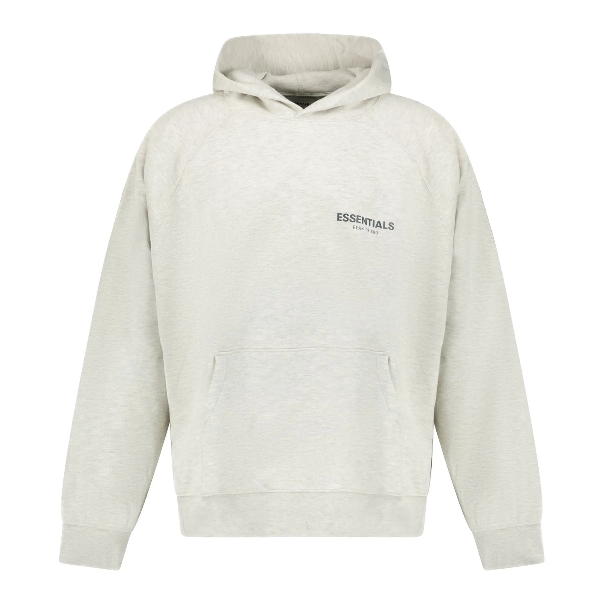 FEAR OF GOD ESSENTIALS ESSENTIALS HOODIE CORE COLLECTION LIGHT OATMEAL - GREY