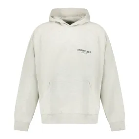 FEAR OF GOD ESSENTIALS ESSENTIALS HOODIE CORE COLLECTION LIGHT OATMEAL - GREY