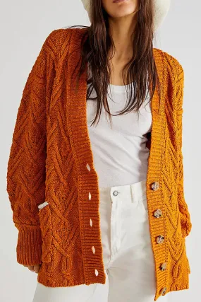 Free People Montana Cable Cardi