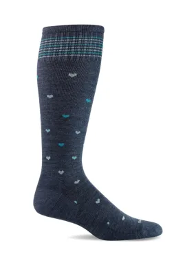 Full Heart Moderate Compression Socks