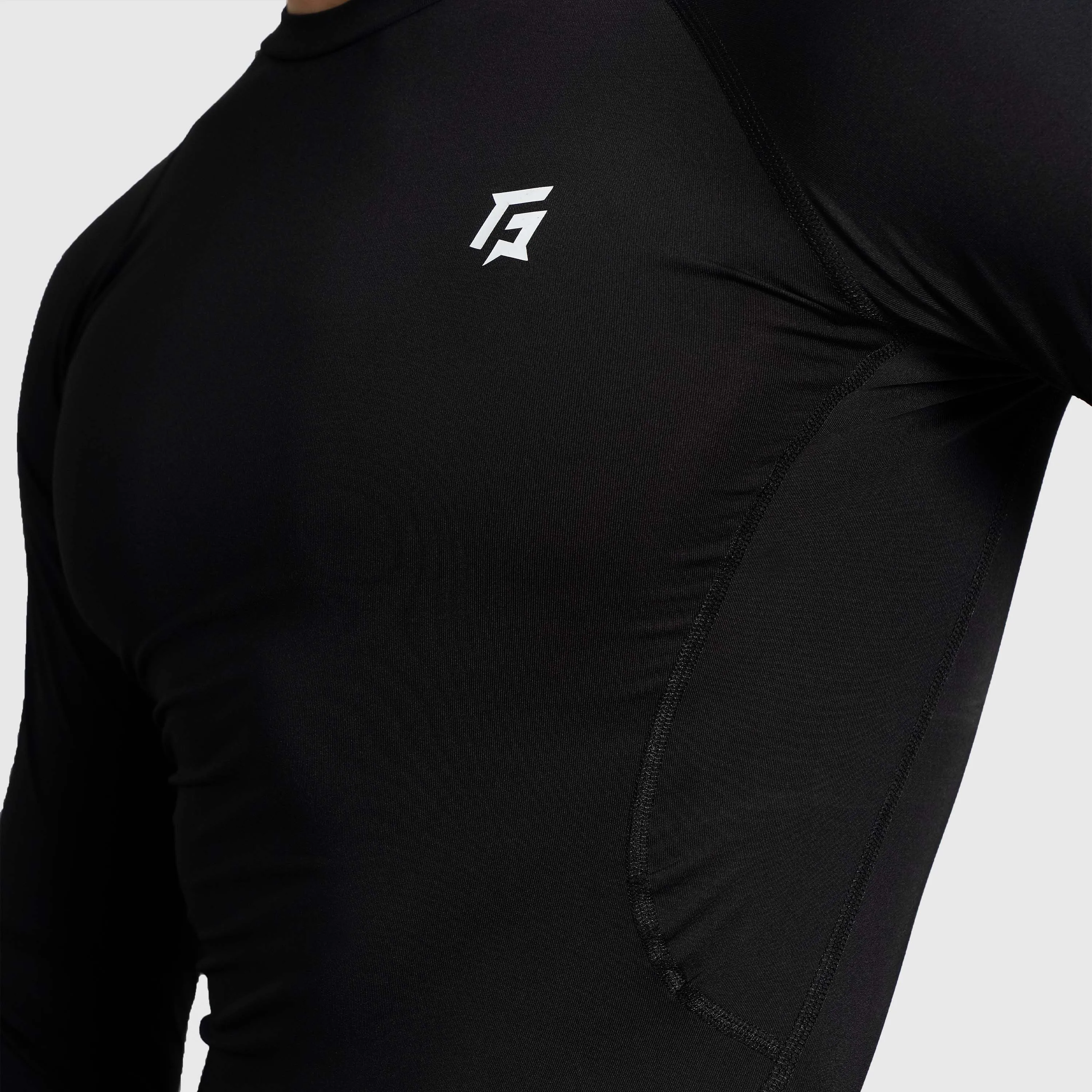 GA Compression Long Sleeves (Black)