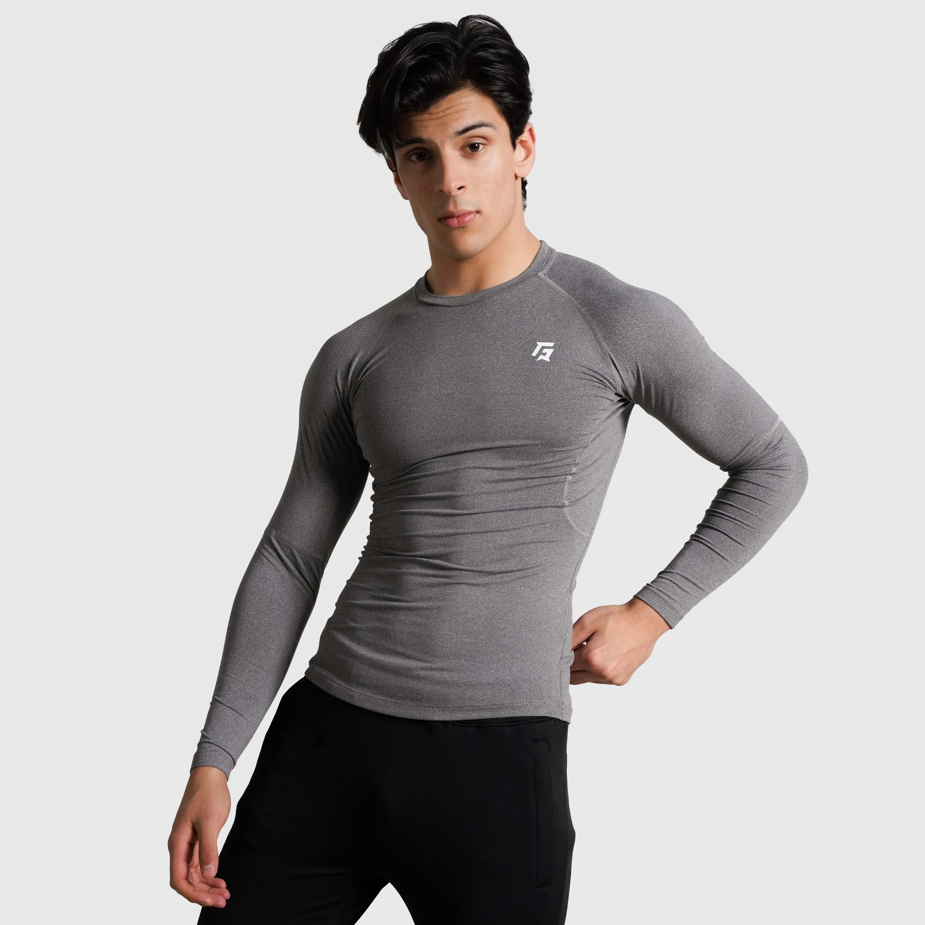 GA Compression Long Sleeves (Grey)