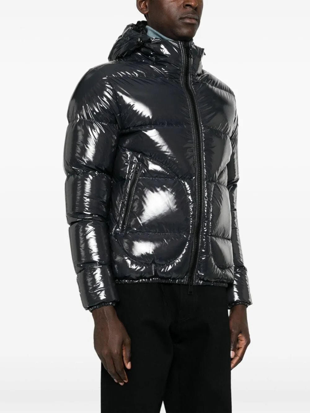 GLOSS BOMBER DOWN JACKET