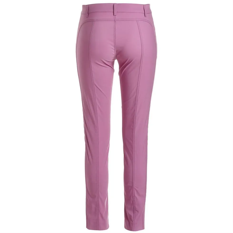 Golfino Techno Stretch Ladies 7/8 Golf Trousers Pink