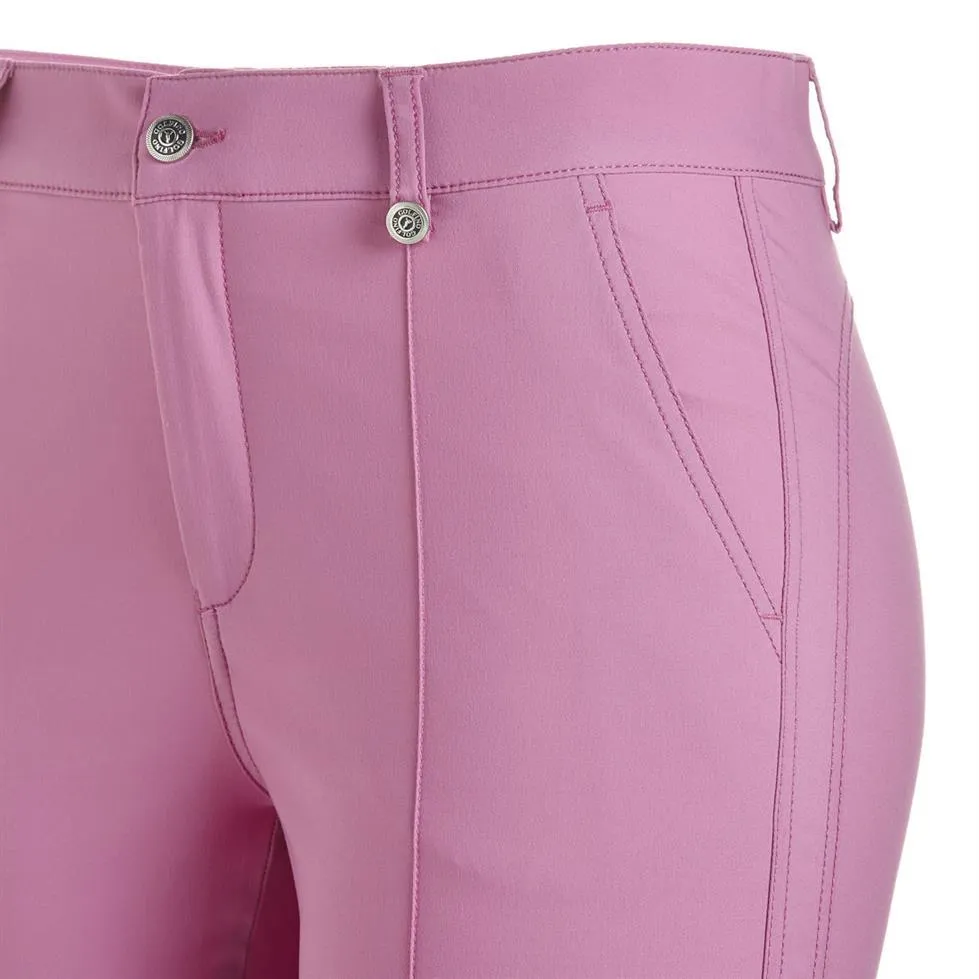 Golfino Techno Stretch Ladies 7/8 Golf Trousers Pink