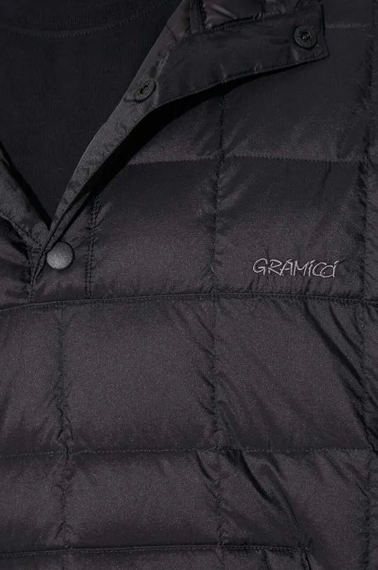 Gramicci down jacket Down Pullover Jacket men's black color G3FU.J102.TG