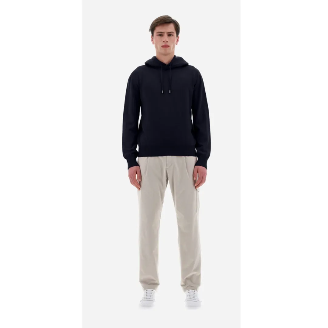 HERNO  |Pullovers Unisex Wool Long Sleeves Plain Logo Sweaters