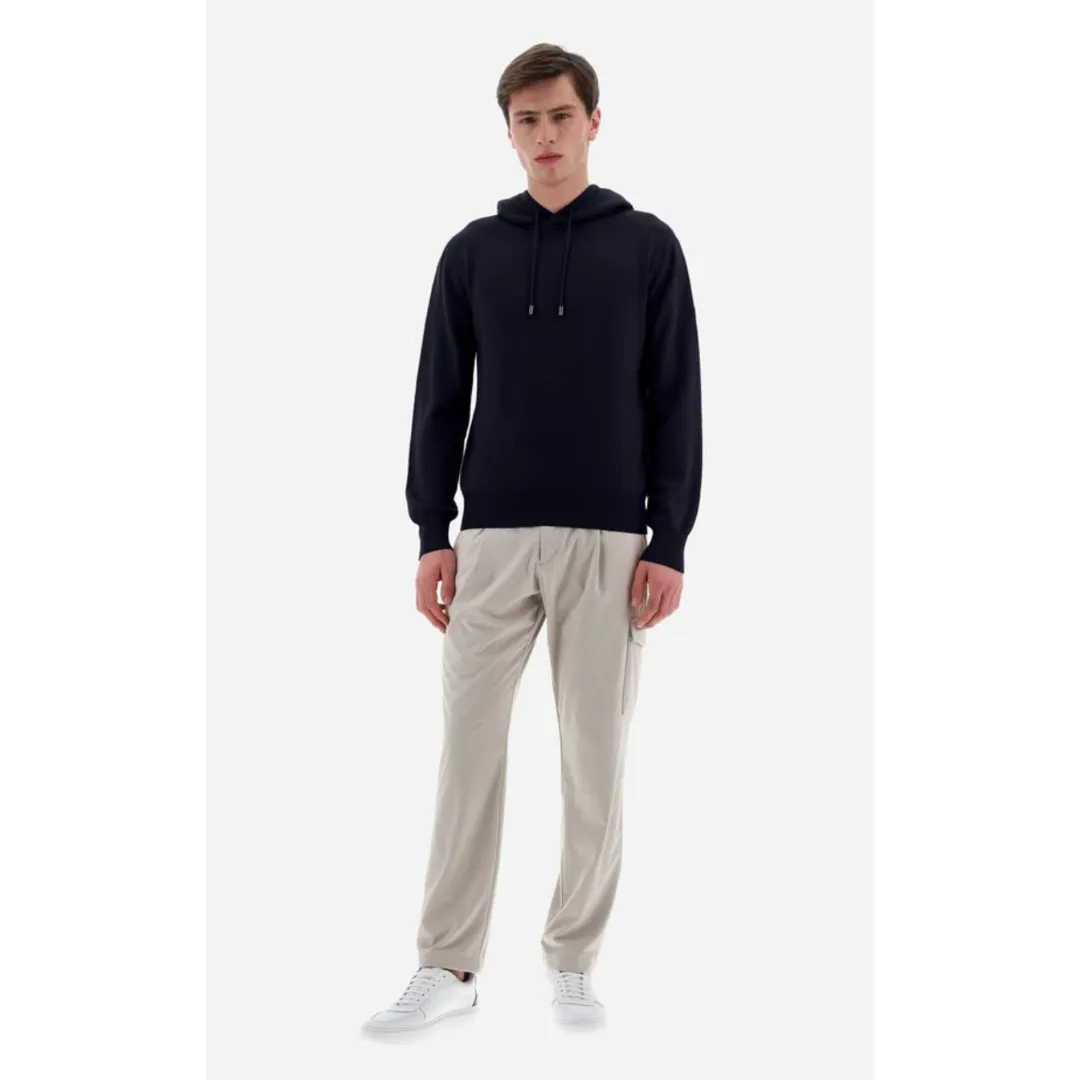 HERNO  |Pullovers Unisex Wool Long Sleeves Plain Logo Sweaters