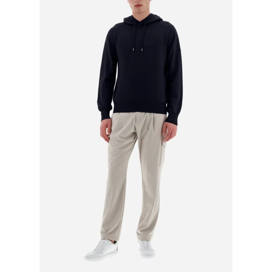 HERNO  |Pullovers Unisex Wool Long Sleeves Plain Logo Sweaters