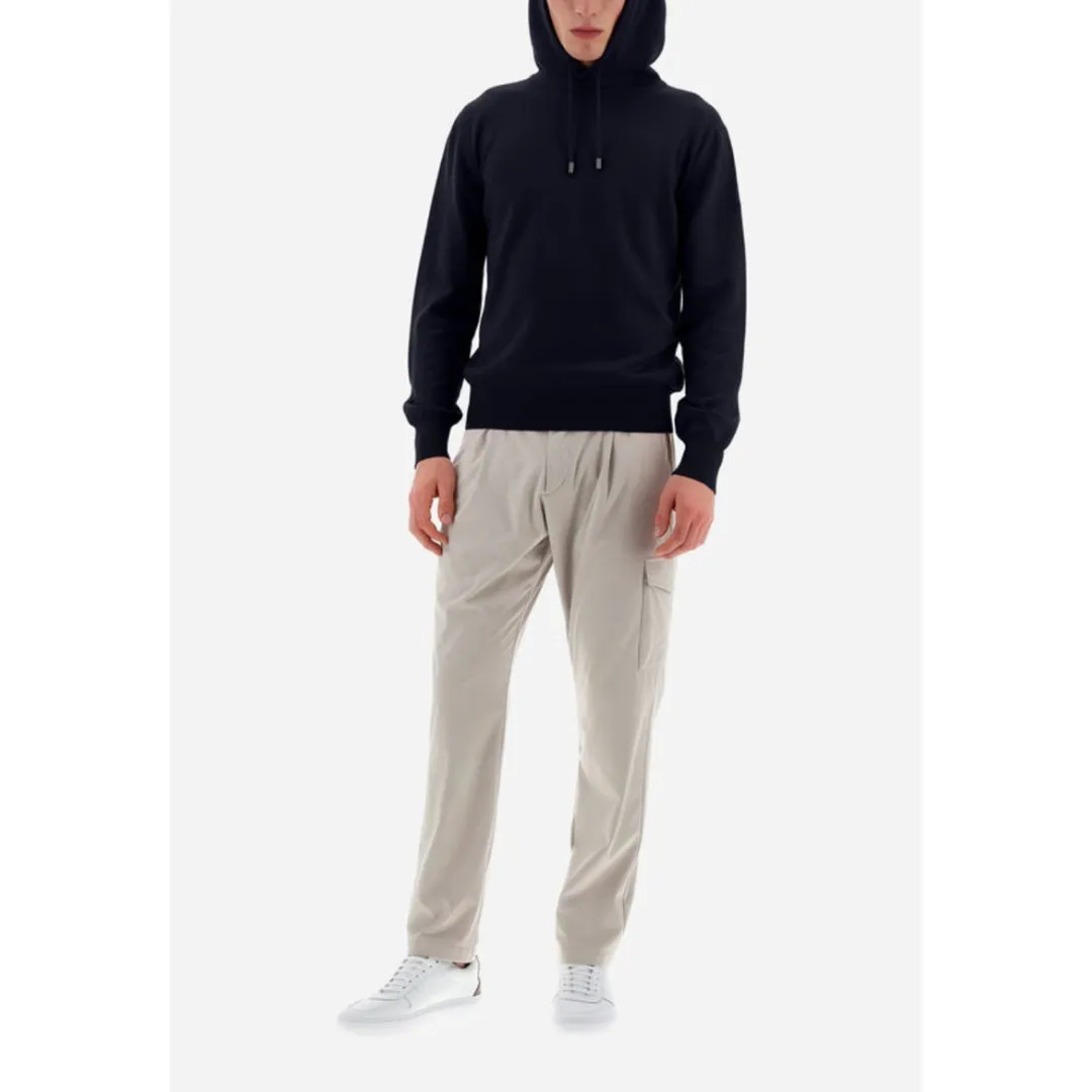 HERNO  |Pullovers Unisex Wool Long Sleeves Plain Logo Sweaters