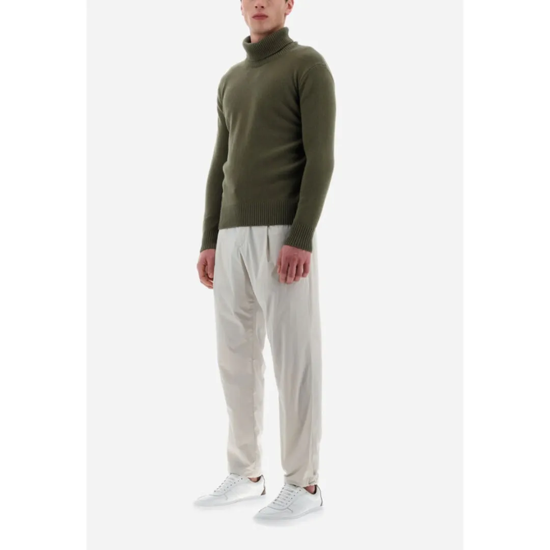 HERNO  |Pullovers Wool Long Sleeves Plain Sweaters