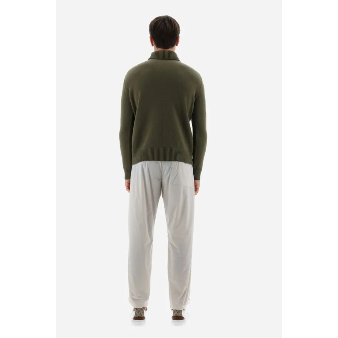 HERNO  |Pullovers Wool Long Sleeves Plain Sweaters