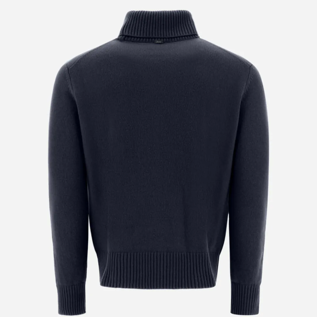 HERNO  |Pullovers Wool Long Sleeves Plain Sweaters