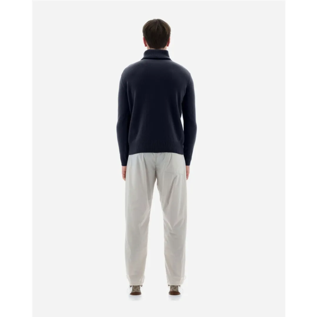 HERNO  |Pullovers Wool Long Sleeves Plain Sweaters