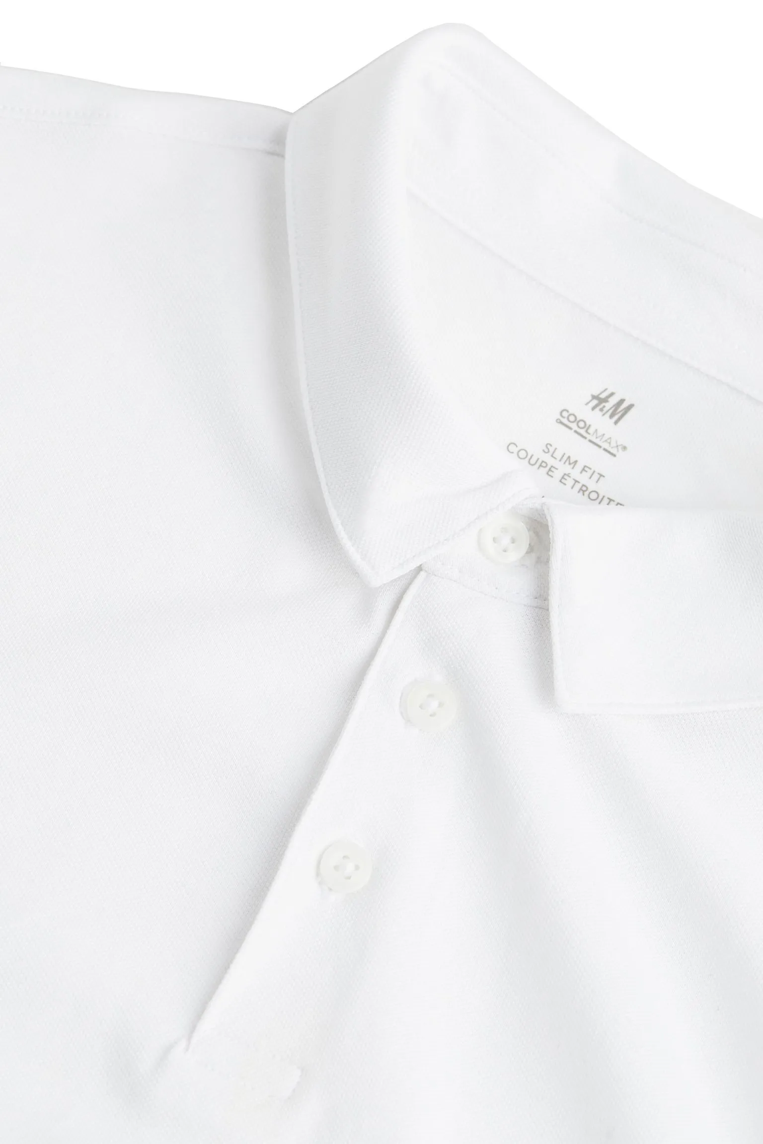 H&M  |Pullovers Plain Cotton Short Sleeves Polos