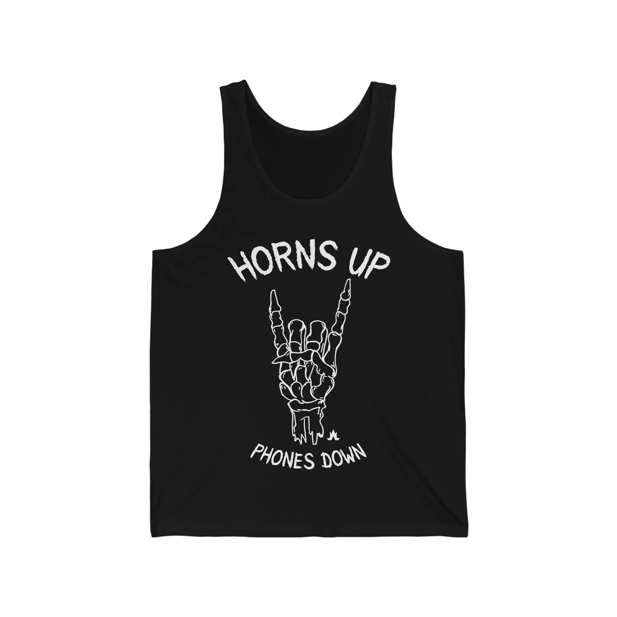 Horns Up Phones Down Tank Top - Men's