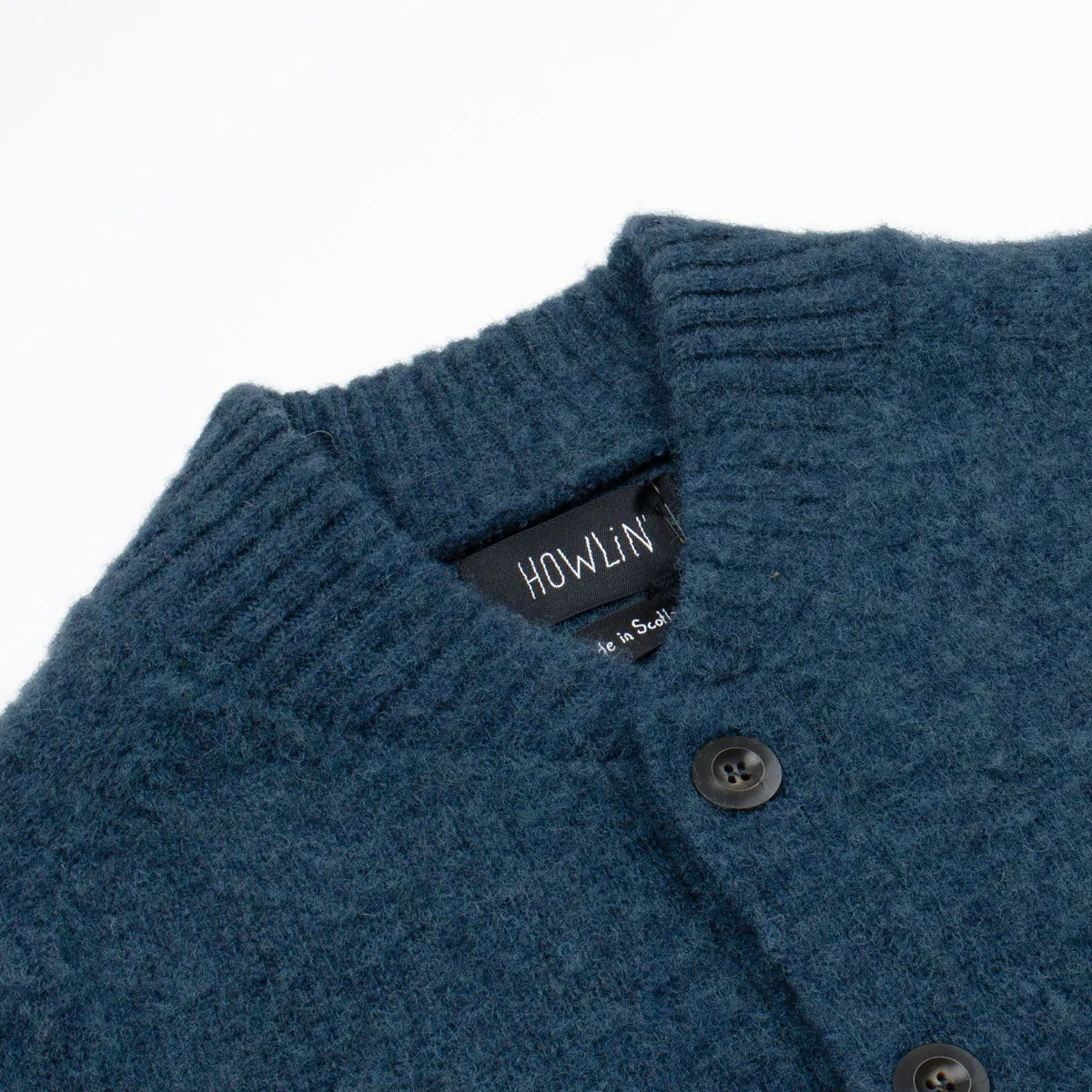 Howlin' - Four Eyes Wool Cardigan - Hurricane