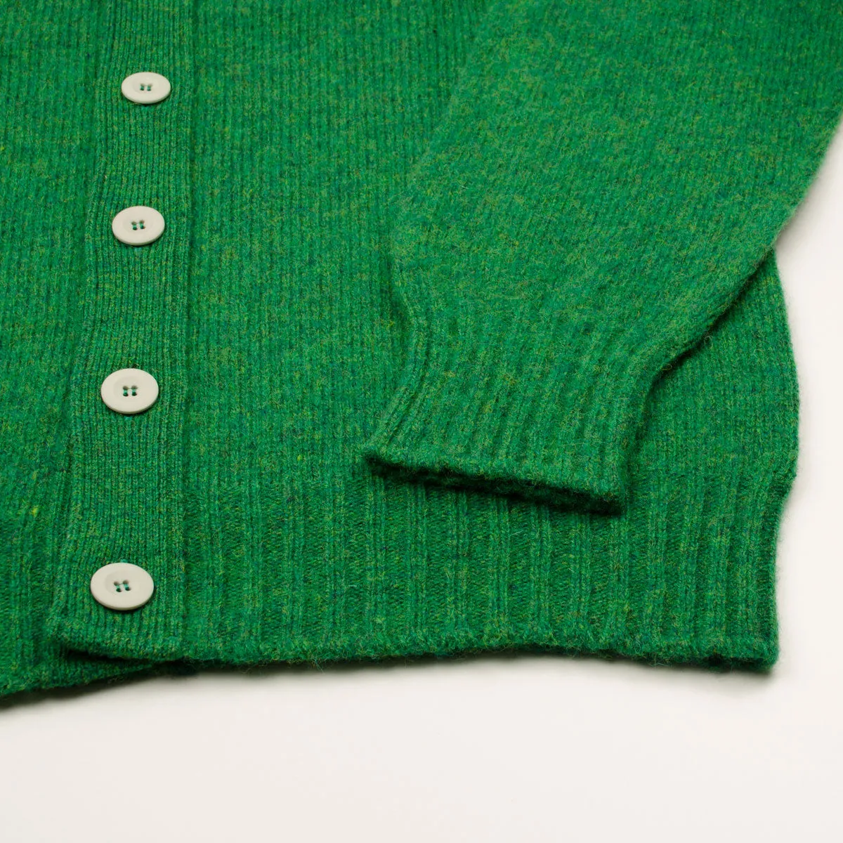 Howlin' - Shaggy Bear Cardigan - Greenlover