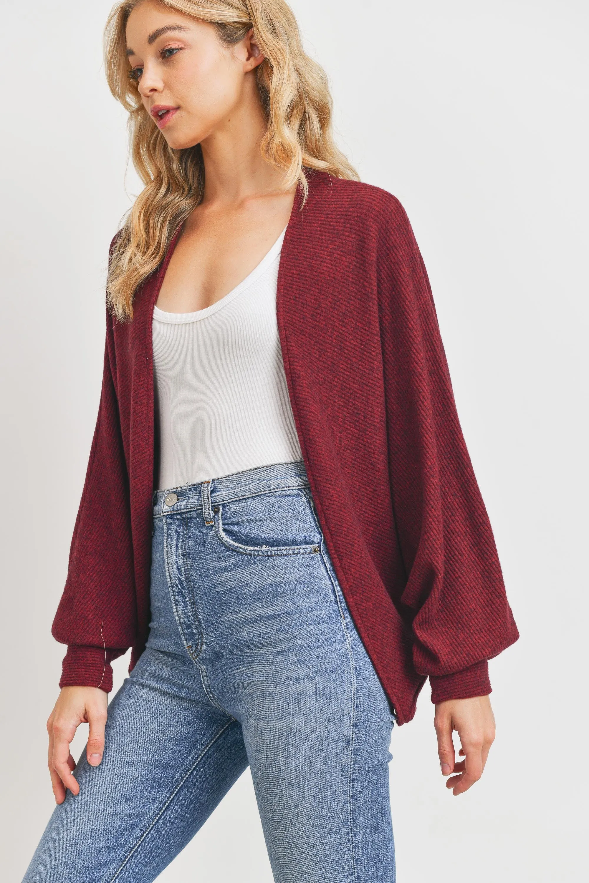 Intermingle Knit Bolero Cardigan