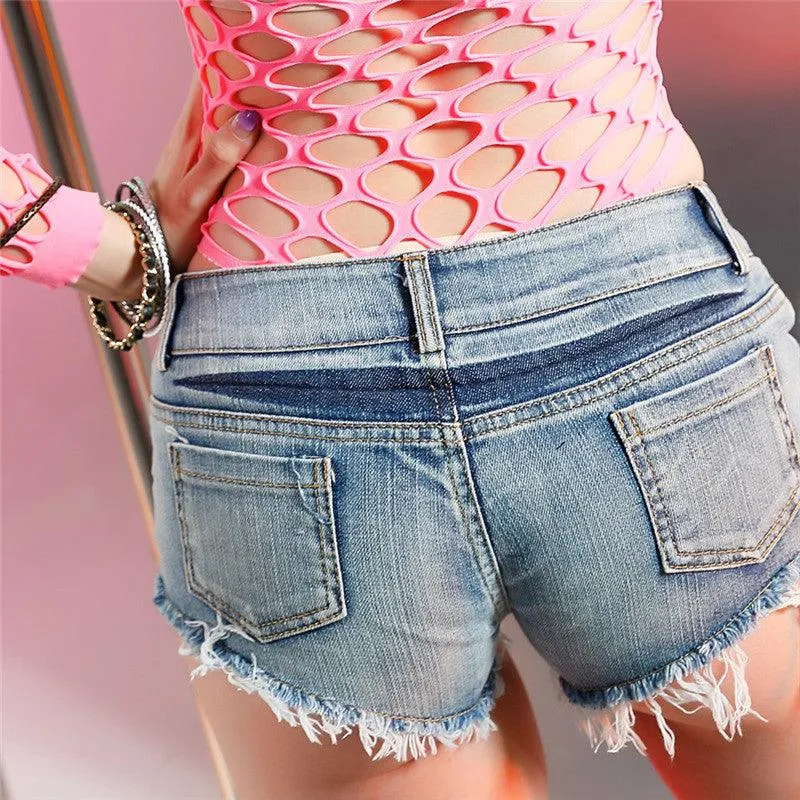 Jeans Denim Shorts Super Mini Booty Short Hot Pants