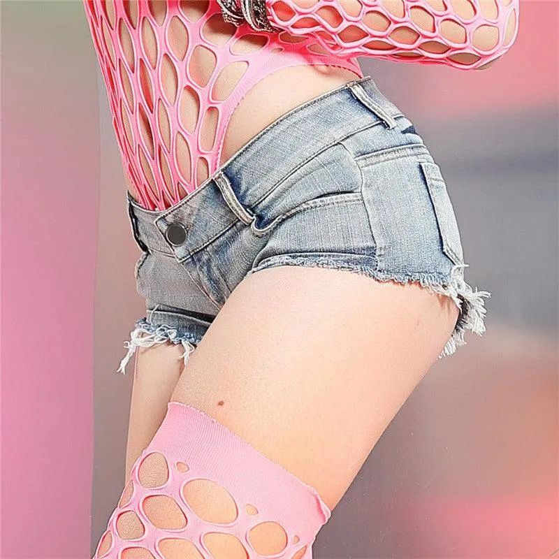 Jeans Denim Shorts Super Mini Booty Short Hot Pants