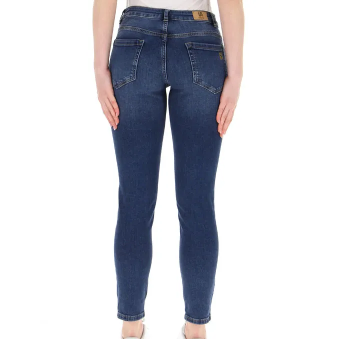 JEANS ORCHIDEA Woman Blue Medium 