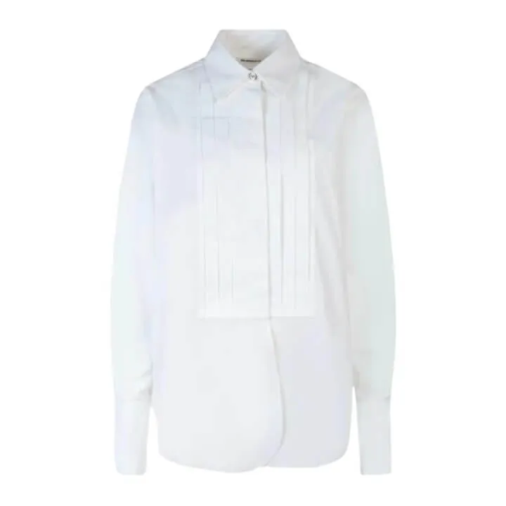 Jil Sander  |Casual Style Long Sleeves Plain Cotton Office Style