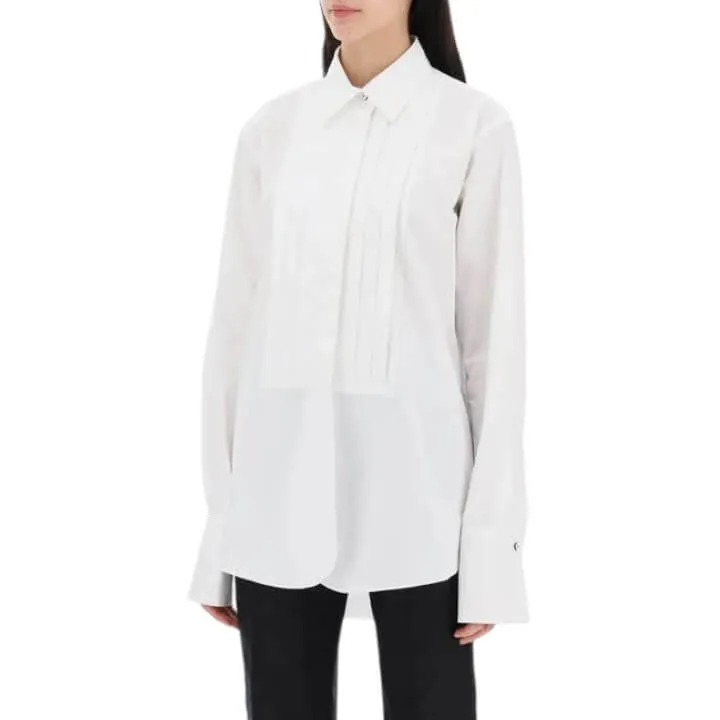 Jil Sander  |Casual Style Long Sleeves Plain Cotton Office Style