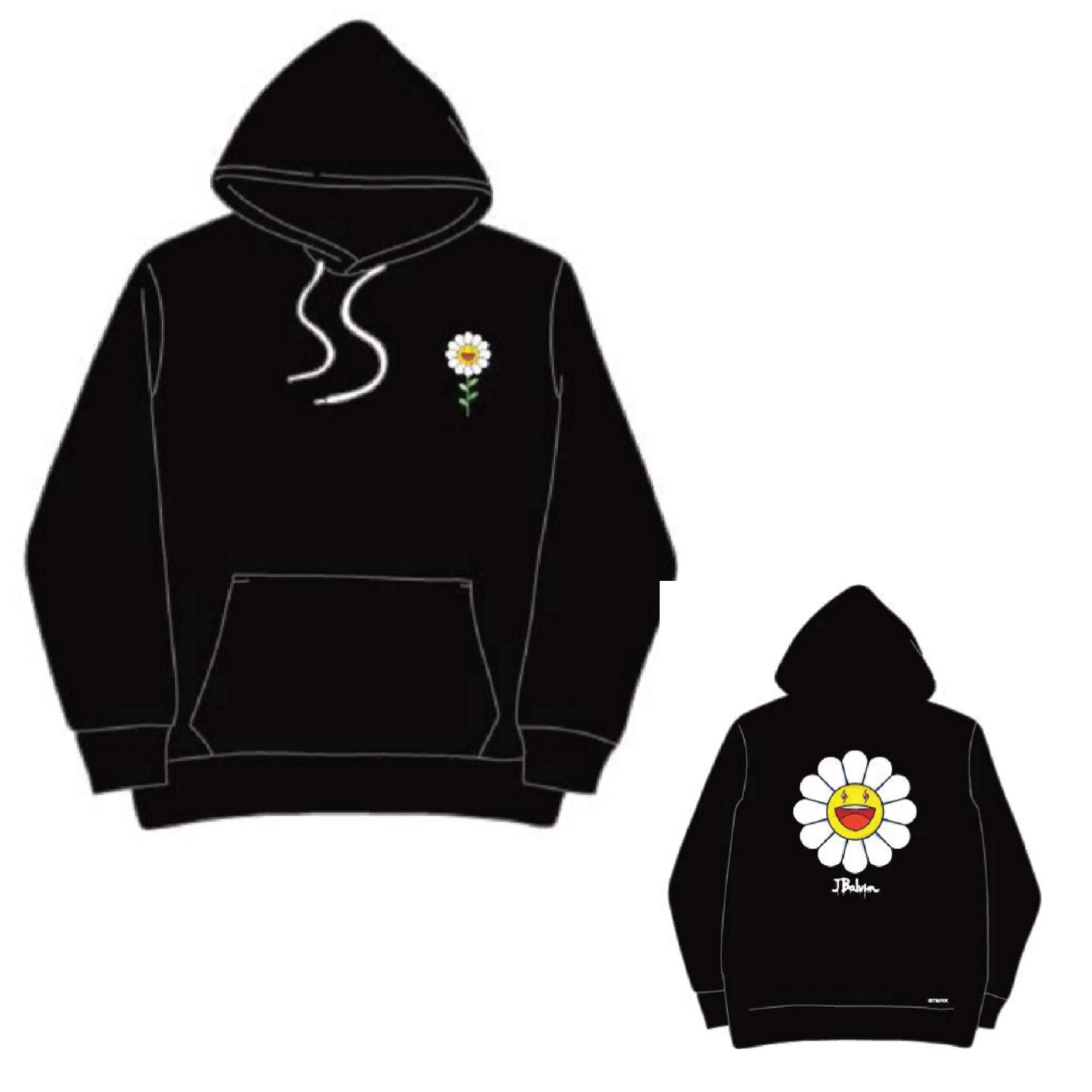 Kaikai Kiki  |Pullovers Unisex Street Style Collaboration Logo Hoodies