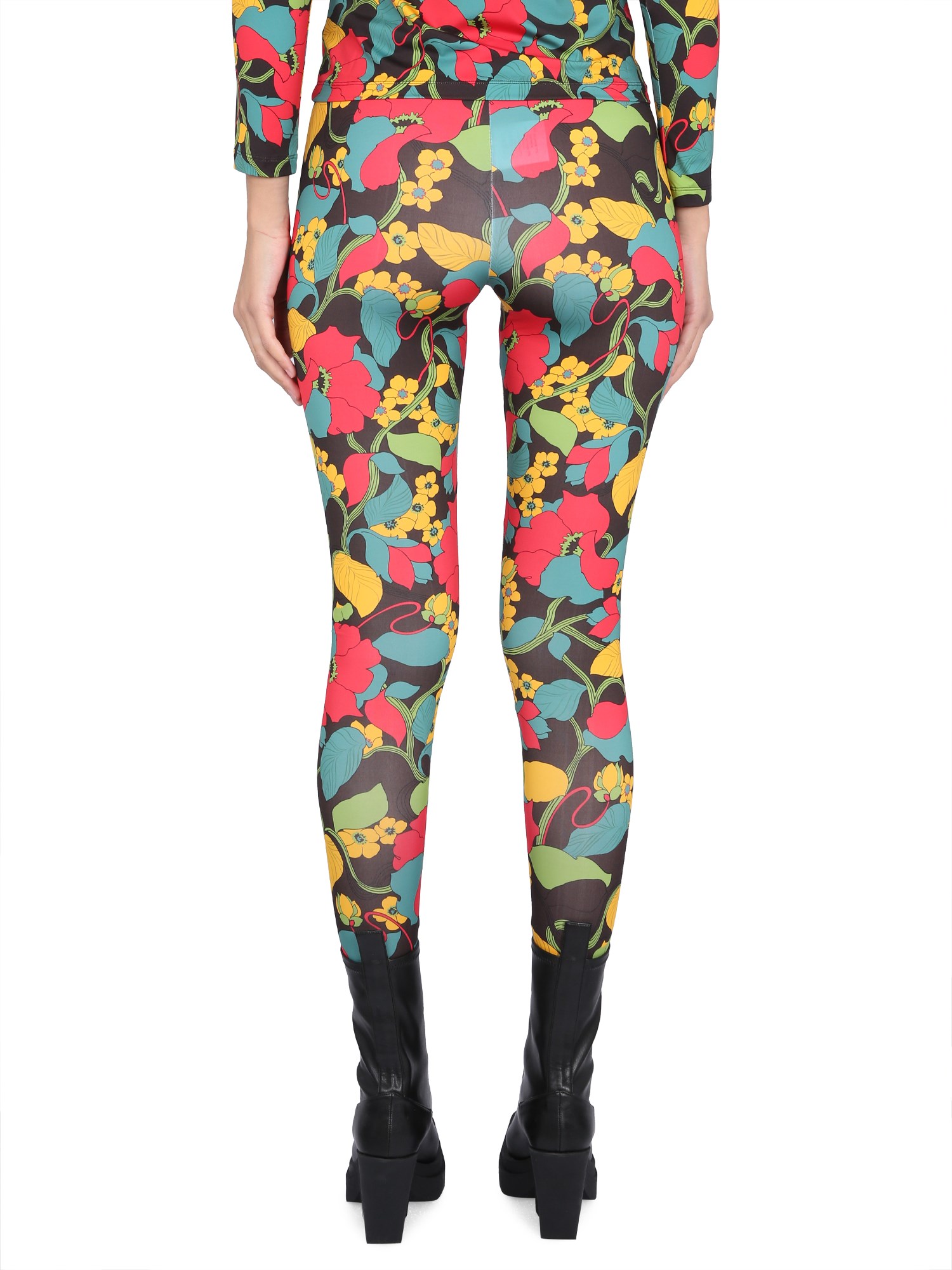 LA DOUBLEJ    JERSEY LEGGINGS WITH PRINT