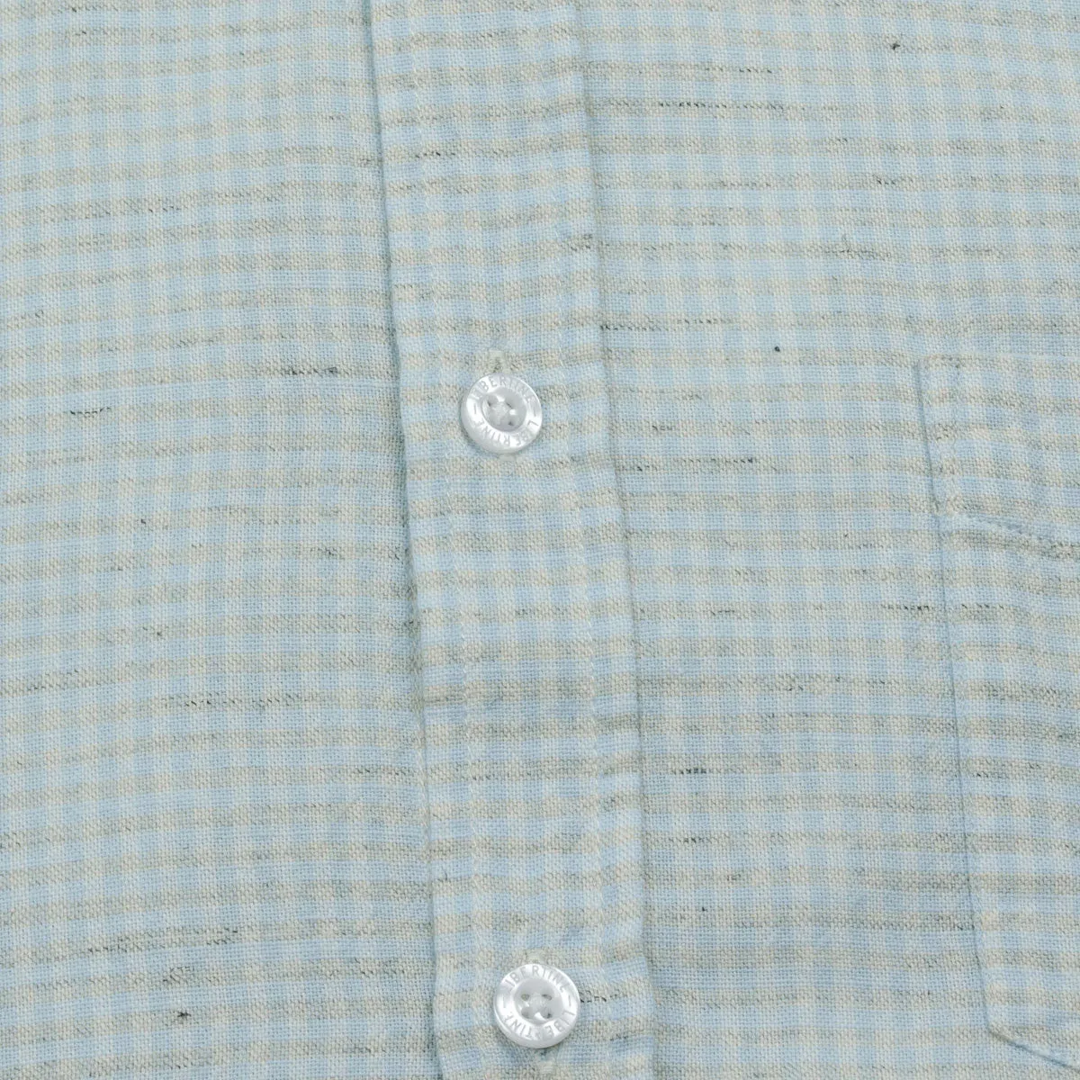 Libertine-Libertine - Hunter Shirt Foam - Light Blue Check