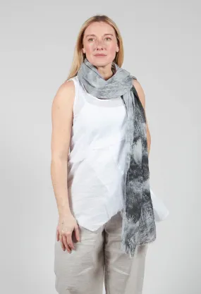 Lightweight Scarf in Steppe Black