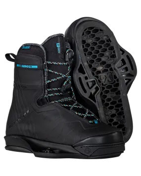 Liquid Force Aero 6X Wakeboard Boots - Black - 2024