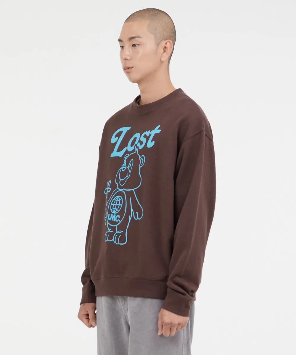 LMC  |Unisex Street Style Long Sleeves Logo Sweatshirts