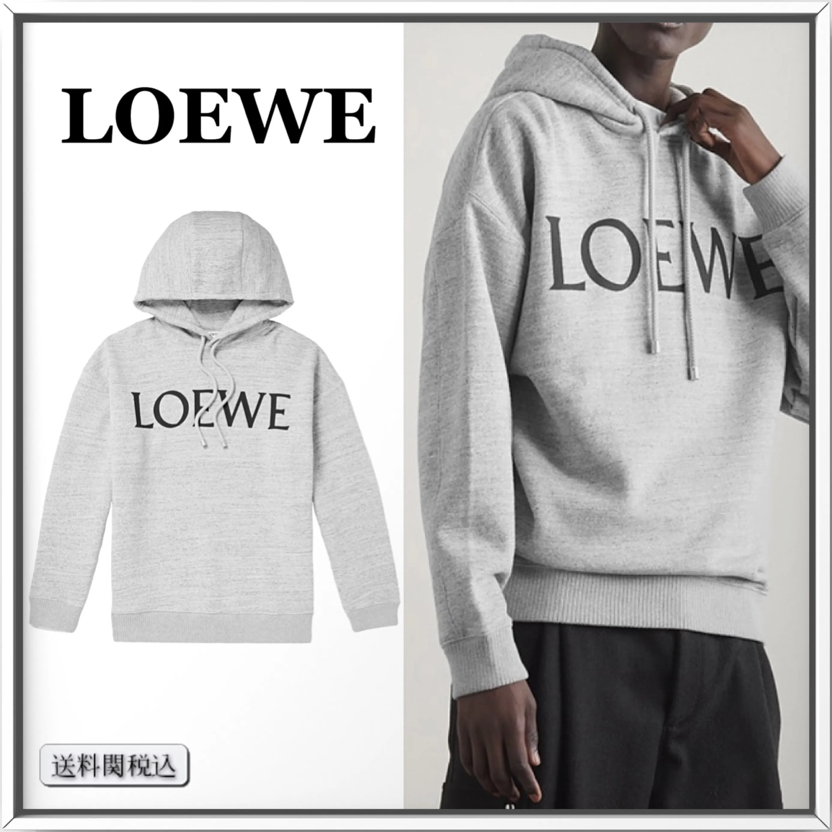 LOEWE  |Pullovers Cotton Logo Luxury FX Advantage / Exclusive