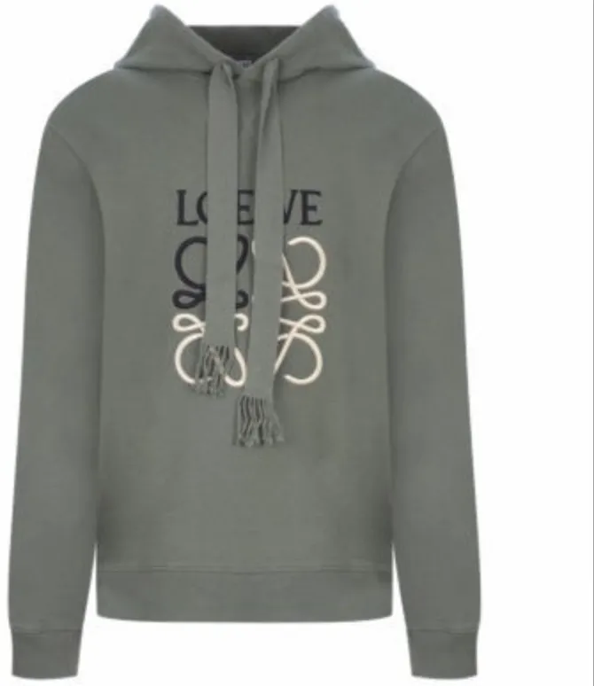 LOEWE  |Pullovers Long Sleeves Cotton Logo Luxury