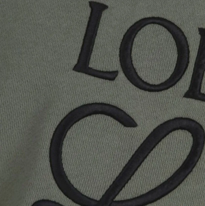 LOEWE  |Pullovers Long Sleeves Cotton Logo Luxury