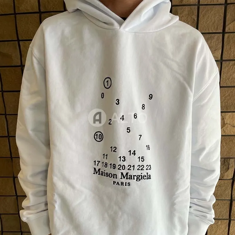 Maison Margiela  |Pullovers Long Sleeves Cotton Logo Designers Hoodies