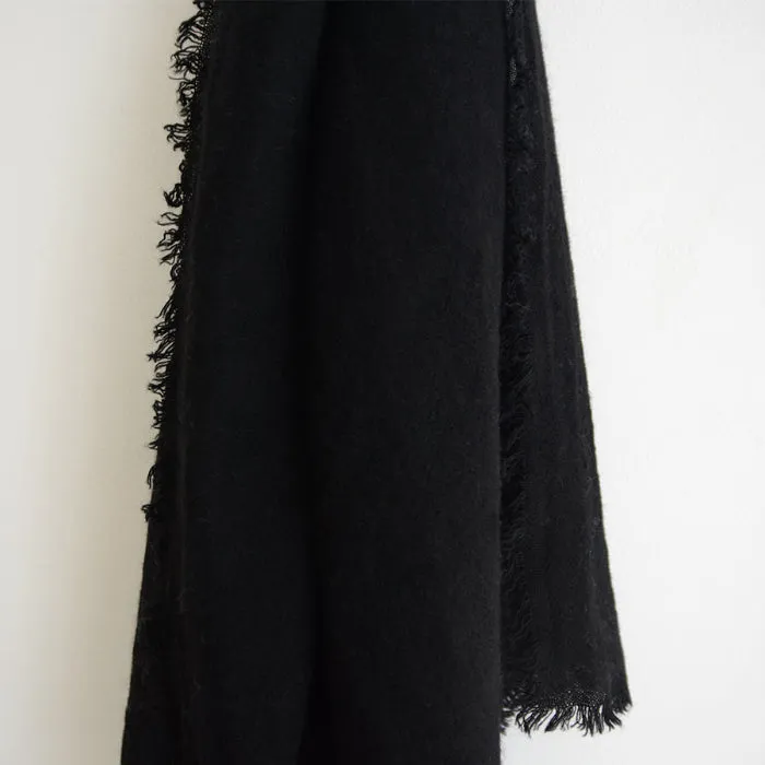 Makié Woman Cashmere Scarf Black