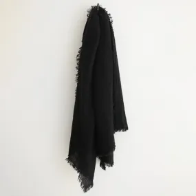 Makié Woman Cashmere Scarf Black