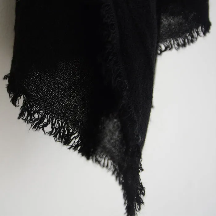 Makié Woman Cashmere Scarf Black