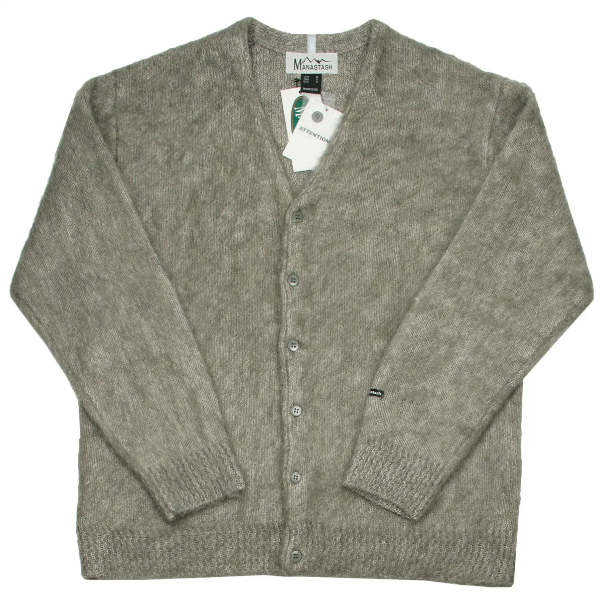 Manastash - Aberdeen Kurtigan Cardigan - Light Grey